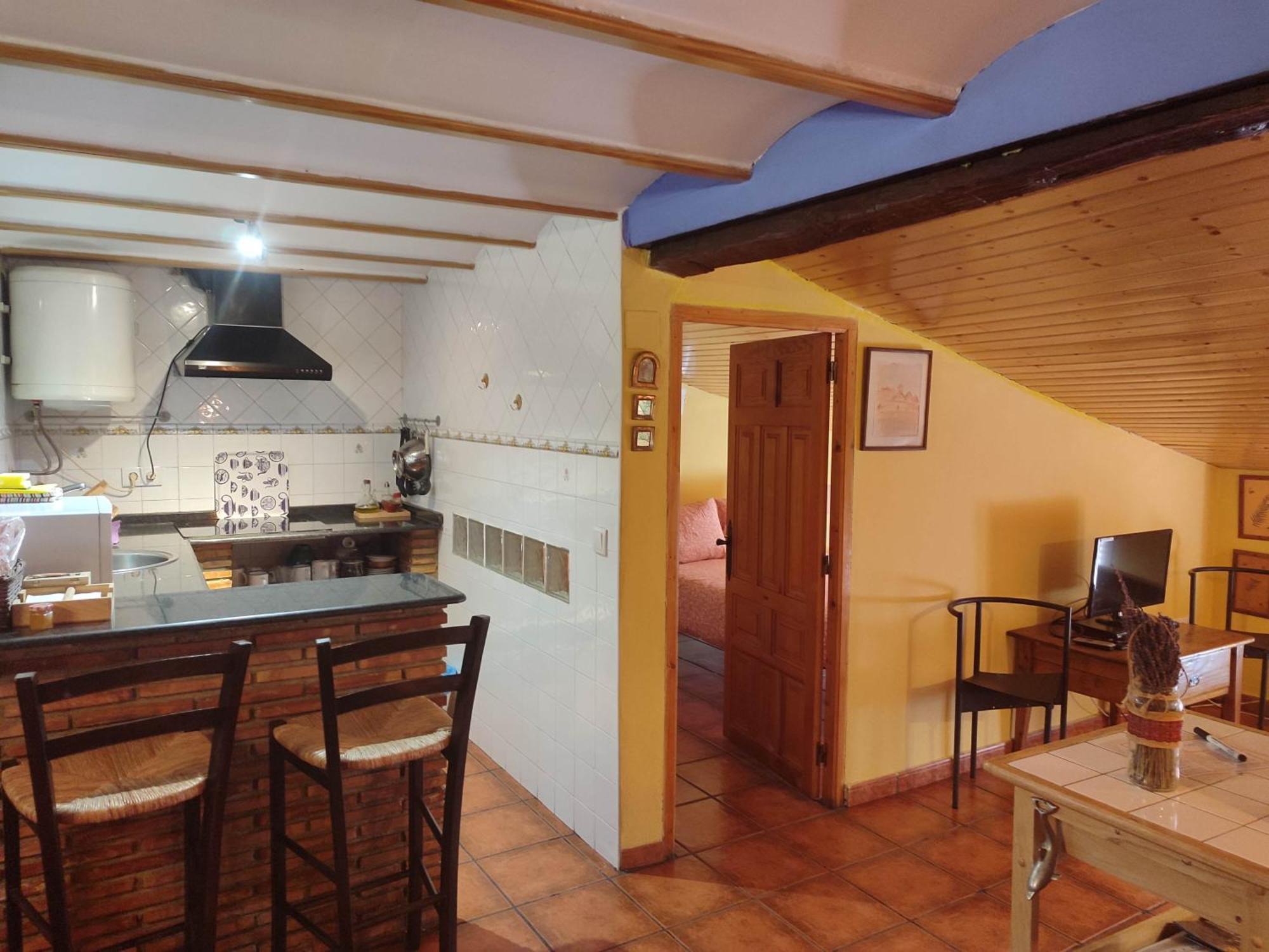 شقة Casa Valentina Y La Buhardilla Salvacanete الغرفة الصورة